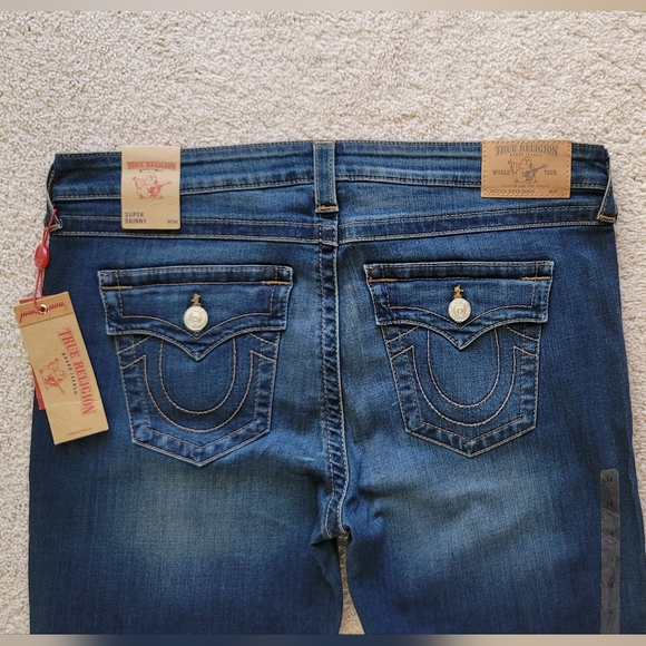 True Religion Frayes Ankle Superskinny jeans - Picture 5 of 10